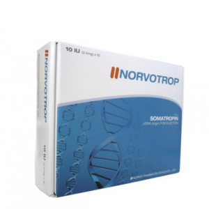 Norvotrop HGH, Norvo Pharmaceuticals, Europe, 10iu/vial x 10 vials (100iu - 1 kit)